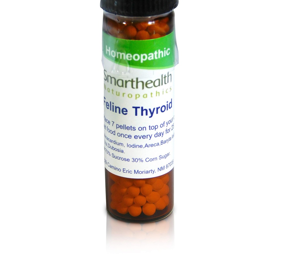 Feline Thyroid. Semua masalah Tiroid. Formula Alam Homeopathic.