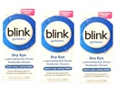 Blink GelTears Lubrificating Eye Drops for Dry Eye, Extra Long- Lasting Relief, Moisturizing Formula Mula, Moustuate to parse Dryness, 0.34 fl oz (Paket 3)