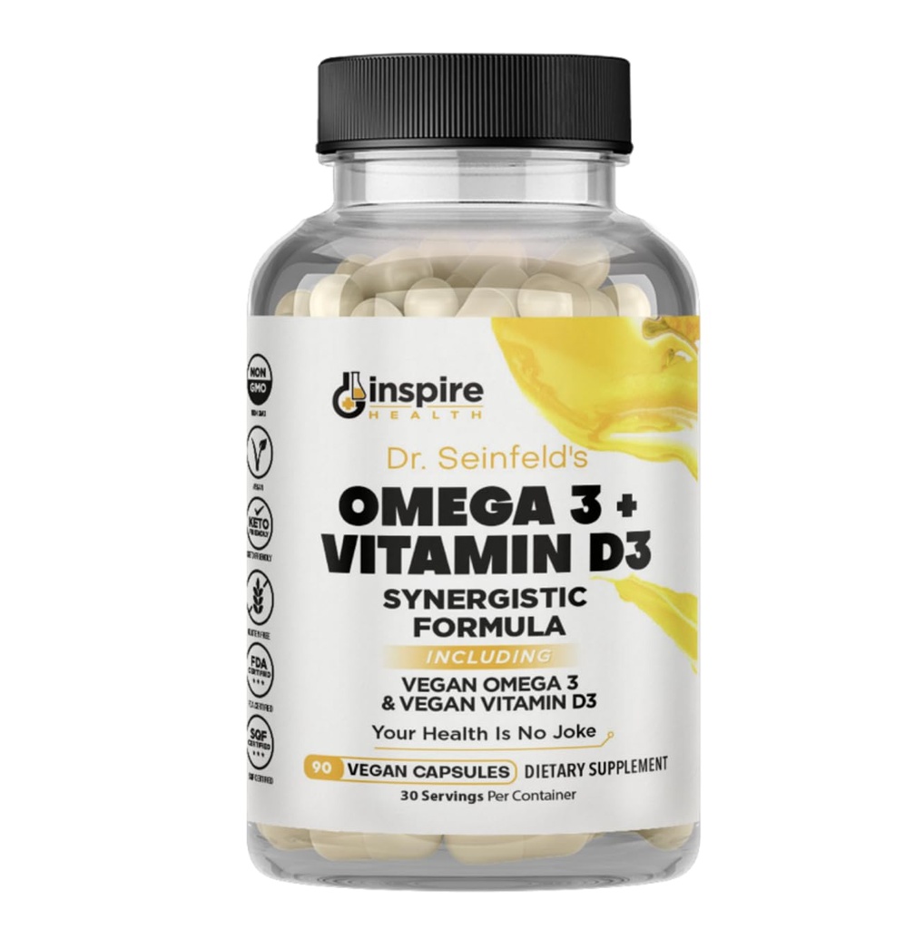 Bilah Nutrition Vegan Omega 3 dan Tambahan Vitamin D3 90Ct