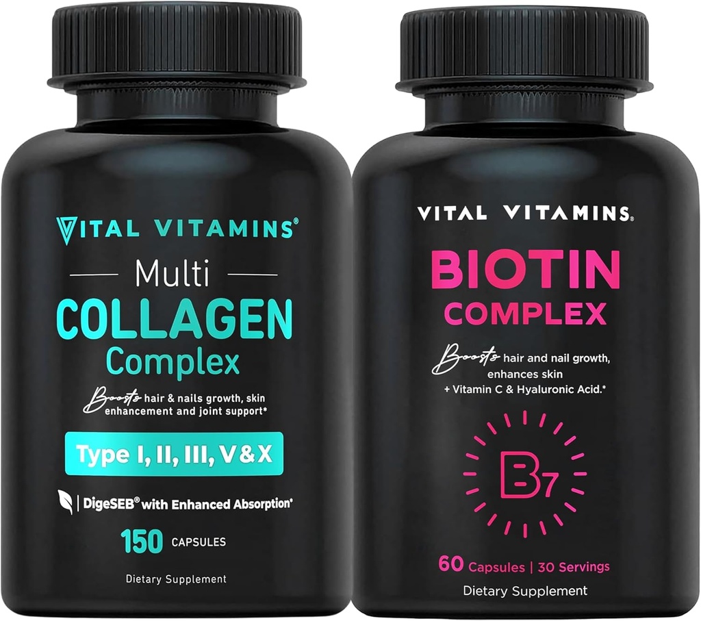 Vitamin Vitamin Vitamin Multi Collagen Pil + Biotin Pelengkap Pil