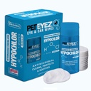 Pepeeez Veterinarian Formulated Tear Seal Remover Solution for Dogs & Cats - Pembersih Deodorium Munafaleric untuk Menghapus Dirt, Dischart dan Crust dari Telinga, Mata, Paws & Butt - 100 Wipes