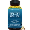 Viva Omega-3 Fish Oil, Triple Power, 2500 mg, 30 Softgels - Resterified Omega 3 Fatty Acids termasuk EPA, DHA, DPA - Pascatarian- Friendly