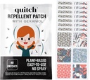 Quitch Natural Mosquito Repellent Sticker for Kids & Adults; geraniol Bug Patch 126; AntiMosquito Patch 124; Mosquito Patch for Baby 124; Bug Spray Stickers 124; Citronella Insect Repellent Alternatif