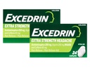 Excedrin Ekstra Kekuatan - 24 Caplets, Paket 2
