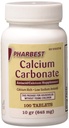 Pharmabest Calcium Carbonate Antax and Kalsium Suplemen 10 Grains - 100 tablet oleh HARBEST