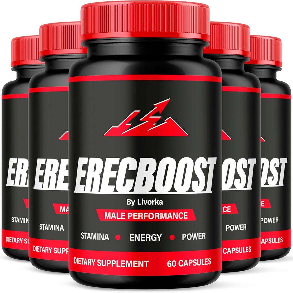 (5 Paket) Capsules Erefraft, All Natural Advanced Formula, 300 Kapsul
