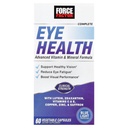 ForCE FacTOR Complete Eye Health, Clinical Strange Eye Vitamin with Lutein & Dalxanthin to Dukung Vision, Eye Function, and Blue- Light Protection, Eye Health Suplemen untuk Dewasa, 60 Capsules