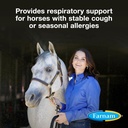 Farnam Cough Free Horse Supplement Pelle, Menyediakan Dukungan Respiratory untuk Allergies Kuda W / Seasonal atau Cough Stable, 1.75 lb, Supply 48 Hari (Paket 2)
