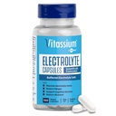 Vitasium Electrolite Capsules, Electrolytes for The Management of POTS and High Sodium Diets (500mg Sodium - 100mg Potasium), Unflamited, 100 Salt Pil (Ukuran 0)