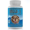 Omega 3 Wild Fish Oil untuk Anjing dengan Vitamin E - EPA tertinggi & DHA Softgels Tersedia (100mg) 180ct