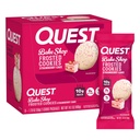 Quest Nutrition Frosted Cookies Twice, Strawberry Cake, 1g Sugar, 10g Protein, 2g Net Carbs, Gluten Free, 16 Cookies