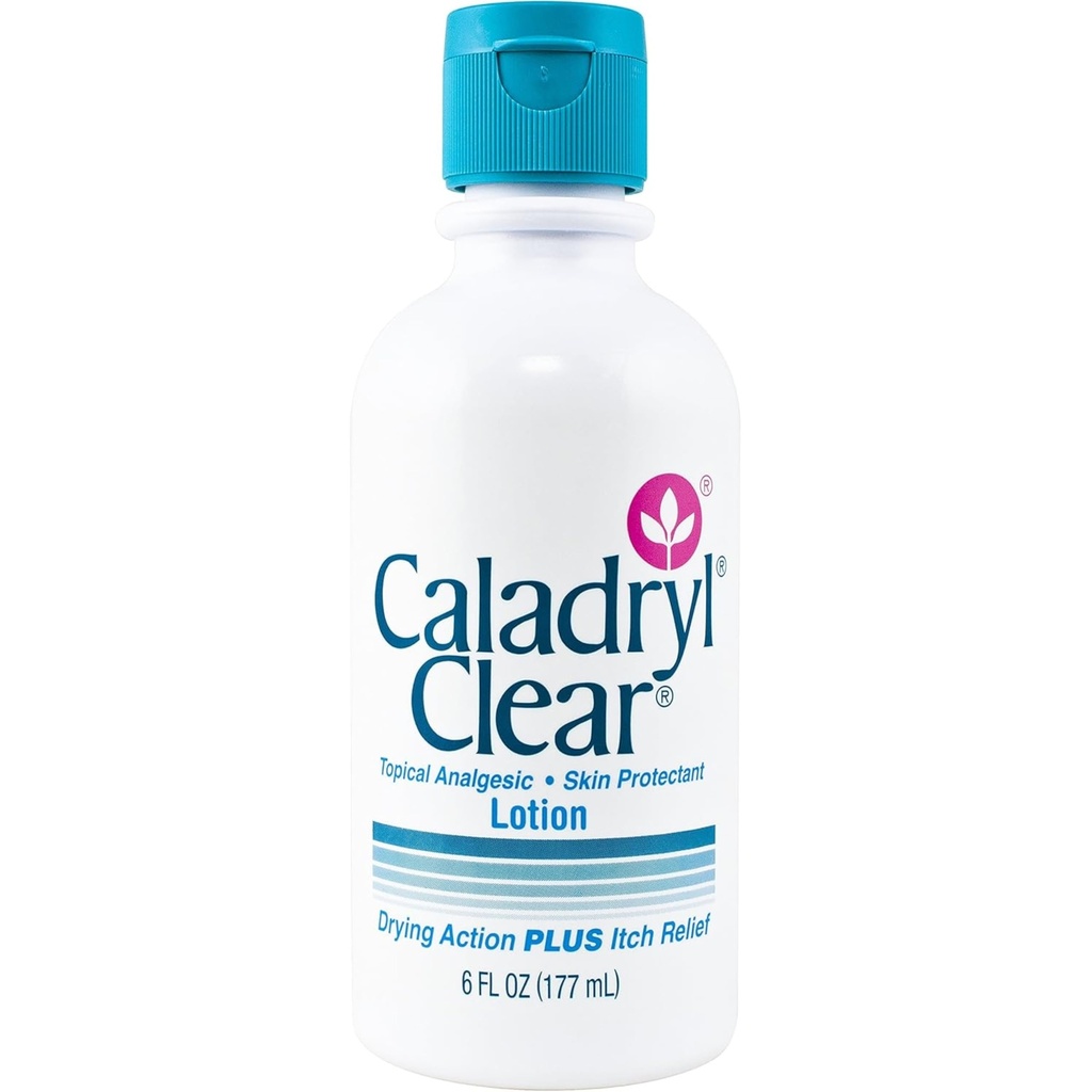 Caladryl Clear Skin Protectant Lotion - 6 OZ, Paket 3