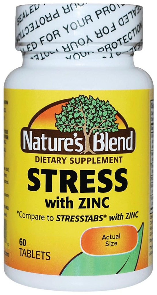 NAT B Stress Formula W / ZINC TB 60