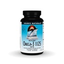 Sumber Arctic Pure Omega-3 Fish Oil, EPA / DHA maksimum untuk Jantung, Gabungan, Otak, dan Kebal - 1125mg - 60 Softgel
