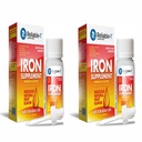 Ferrous SULFATE / Pediatric Drops for Infants & Toddler Iron Suplement (2- Pack)