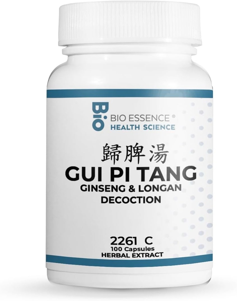 2261C GUI Pi Tang / Ginseng & Longan Decoction 100 Capsules / Bottle (2 Botol)