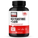 FORCE FASETOR Red Yeast Rice + CoQ10 Tambahan untuk Dukungan Antioksidan, Non- GMO, Vegan-Friendly, Premium Kualitas, 120 Kapsul