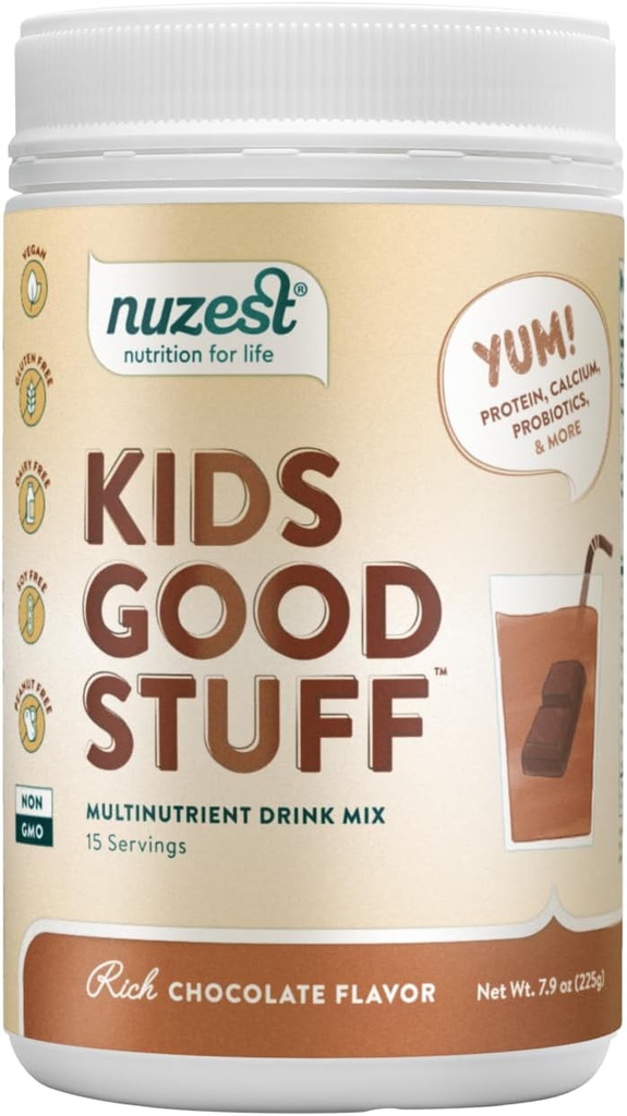 Nuzest - Anak-anak Barang Baik - Vegan Smoothie Mix - Coklat Kaya