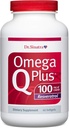 Dr. Sinatra Omega Q Plus 100 Resveratrol - Omega-3 Support Heart Health and provides Antioksidant Power dengan 100mg dari CoQ10 dan Resveratrol (60 softgels)
