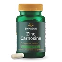 Swanson Ultra Zinc Carnosine (PepZinGI) - 60 Capsules - Suplemen Alam untuk Kesehatan Gastric, Dukungan Digetical, dan Keseimbangan Mikrobial Perut