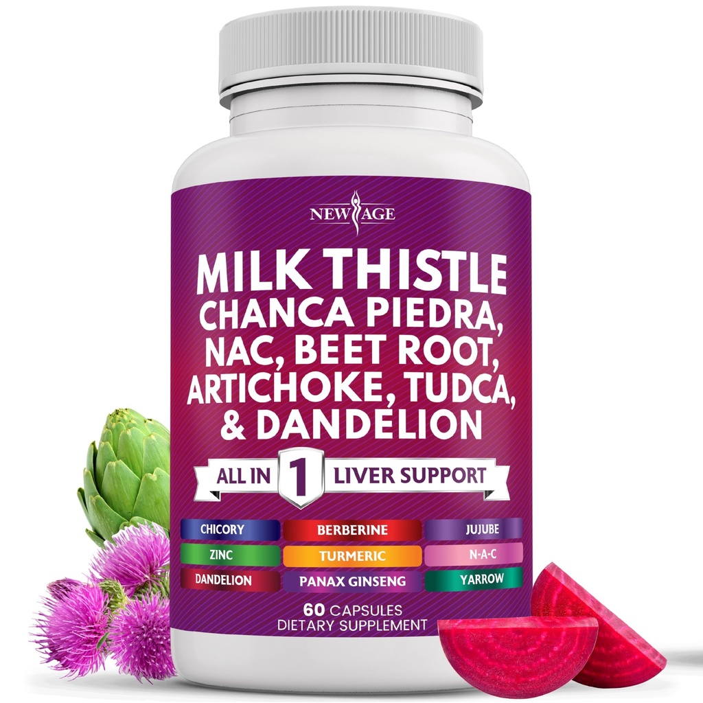 Nac Chanca Piedra Beet Root Artichoke Dandelion Root Astragalus - Plus TUDCA & Ginger - 60 Count