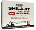 Premium Shilajit Dry Drops - (150 Count, 250mg Setiap) Maksimum Potency Pure Shilajit for Men with 40% Fulvic Acid & 85 + Trace Minecure for Energy, Metabolisme & Imune Health - Non-GMO & Dibuat di AS