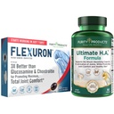 Created Flexuron Joint Formula + Ultimate HA Flexuron (Krill Oil, Low Molecular Weight Wadalon Acid, Astaxanthin)