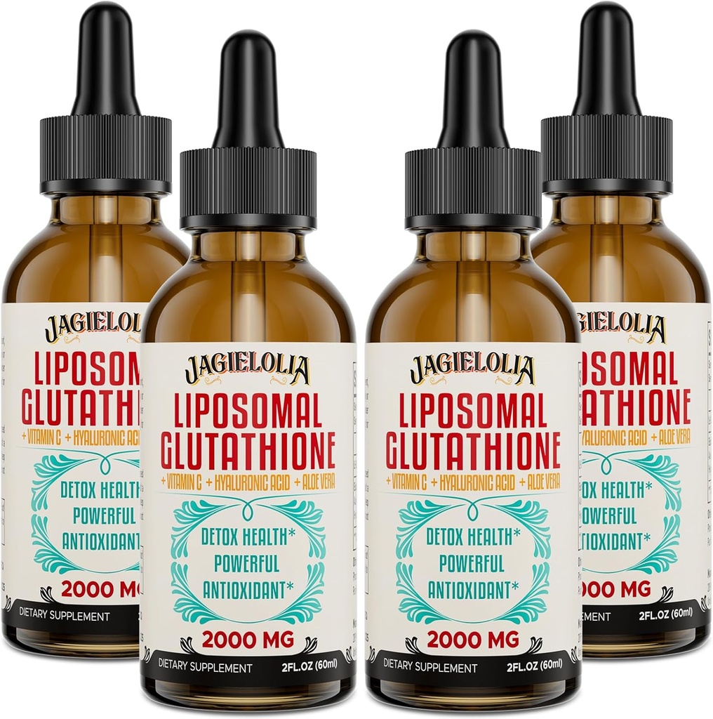 Liquid Liquid 2000MG Liquid Liquid Liquid Liquid - Antioksidant Detox Suplement for Women & Men, Aging Defense, Liver Function & Energy, dengan Aciranic Acid + Aloe + Vitamin C, Natural & Vegan, 8 FL.OZ