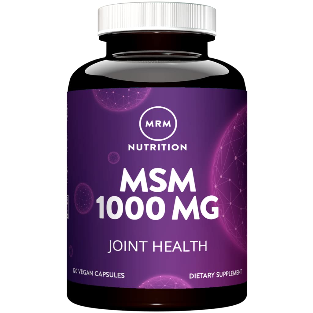 MSMM Nuttrition 1000mg 124; Murni Metode-sulfonyl- Methane Capsules 124; Gabungan, Rambut, Skin & Nail Dukungan: Biovailable Sulfur Supplemen 124; Vegan + Gluten- Free 124; 120