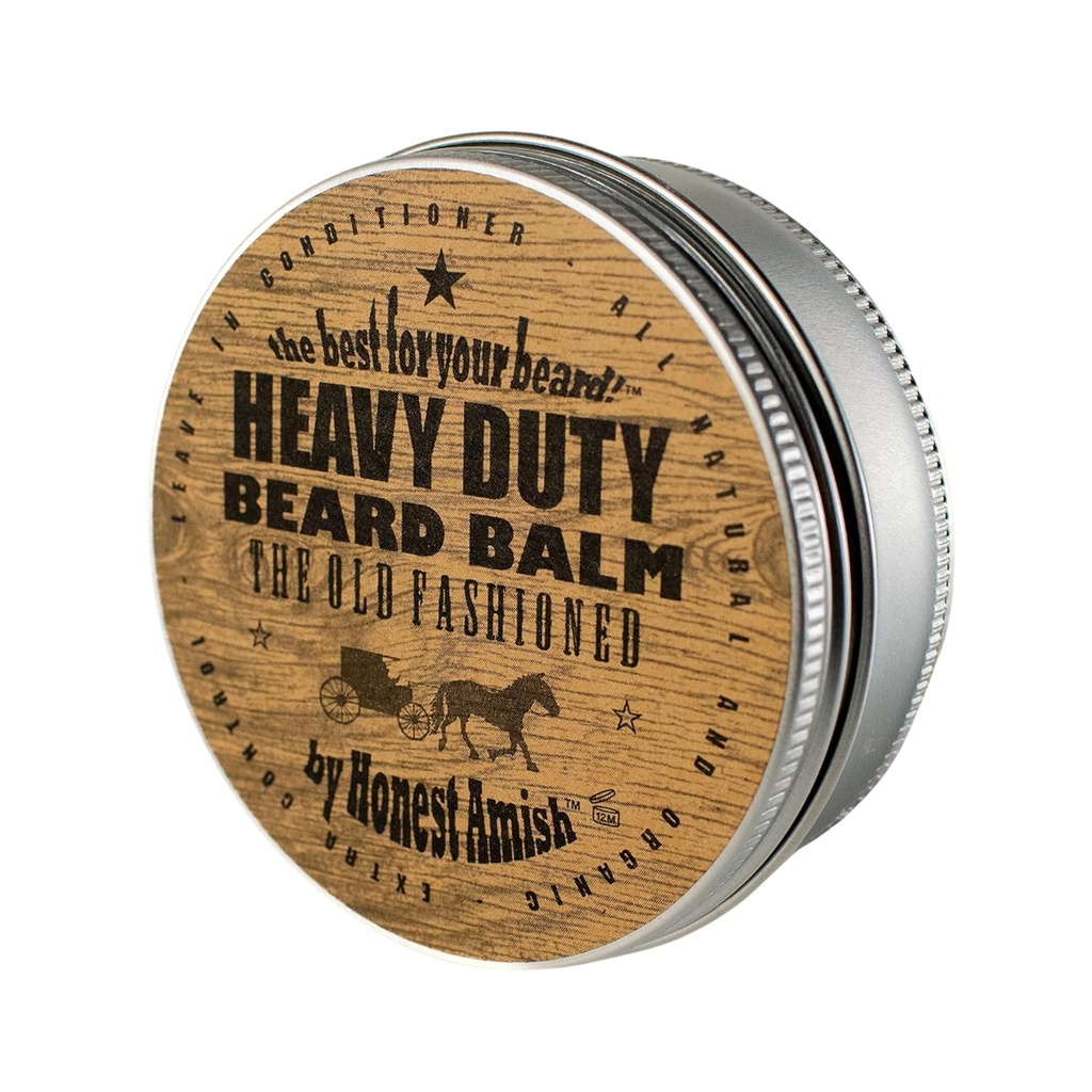Honest Amish Heavy Duty Beard -New Large 4 Ounce Twist Tin