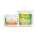 Jigsaw Health Bundle 124; Adrenal Cocktail, 60 Servings (Jar), dan Electrolye Supreme (Lemon- Lime), 60 Servis (Jar)