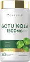 Carlyle Gomu Kola Capsules 1500mg 124; 180 Menghitung 124; Non-GMO, Gluten Free 124; Ekstrak Tradisional Herb