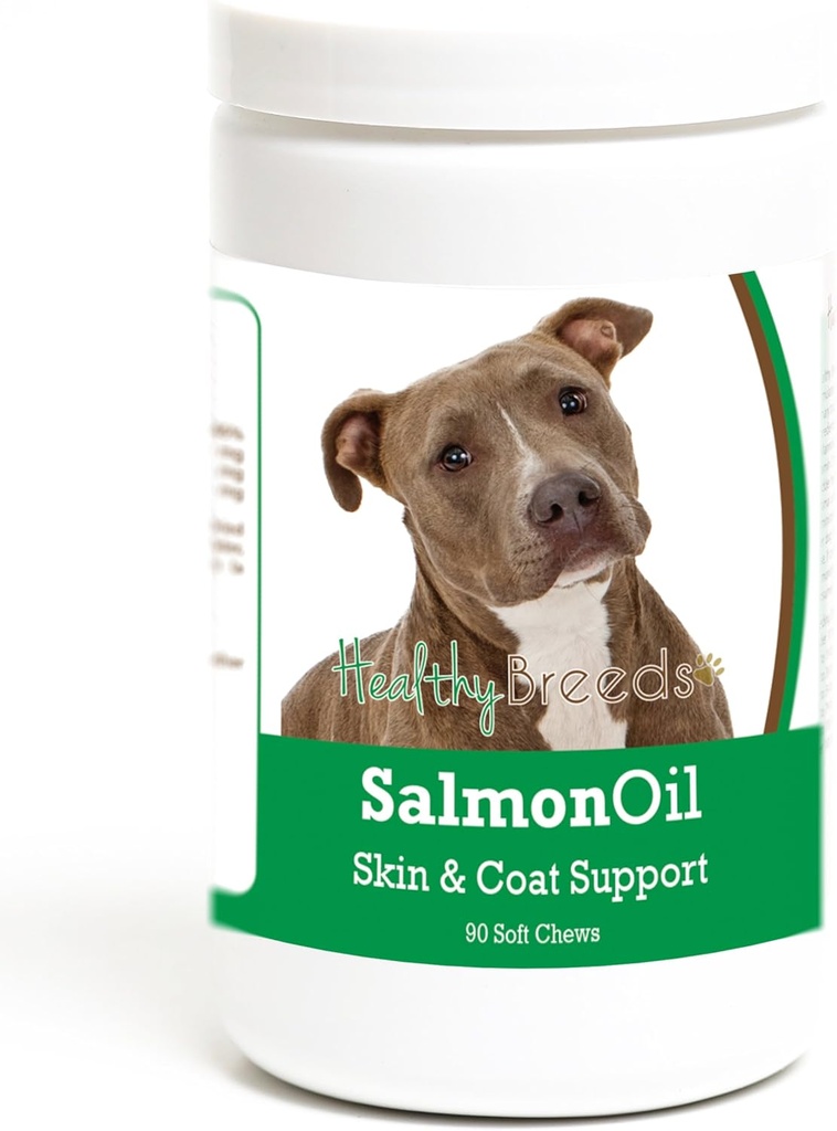 Sehat Breeds Pit Bull Salmon Oil Soft Chews 90 Count