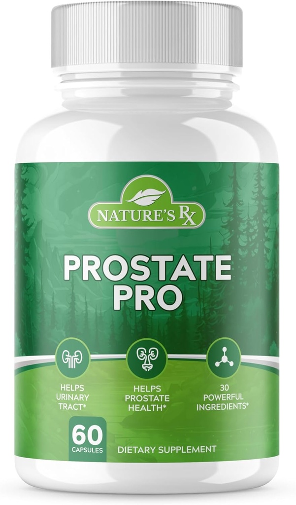 Nature 's RX 124; # 1 Dosed Prostate Supplement Suppplement Aver124. Uriner Tract Kesehatan Urinary, Membantu Prostat Fungsi 124; Ultra Dosed Formula Mula w / 30 Imporent 124; 3rd Party Tested + USA