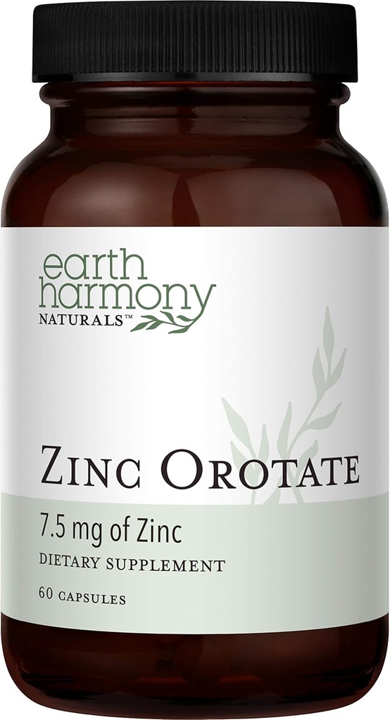 Suplemen Zinc Ocpin 7.5mg Vegan - Properti Antioksidan Kuat Dukungan Fungsi Sistem Imune, Energi dan Metabolisme - Hati, Bone, Gabungan & Heart Kesehatan - Non-Gluten Bebas - 60 Kapsul