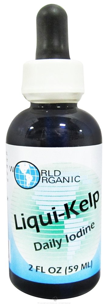 World Organics Liqui- Kelp Daily Iodin - 2 ozs.