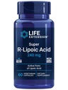 Ekstensi Hidup Super R- Lipoic Acid - Acid Sehat, Eoksidatif Stress Pertahanan - dengan 240 mg Aktif R-Form Acid R-Lipoic - Gluten-Free - Non-GMO - Vegetarian 60 Capsules