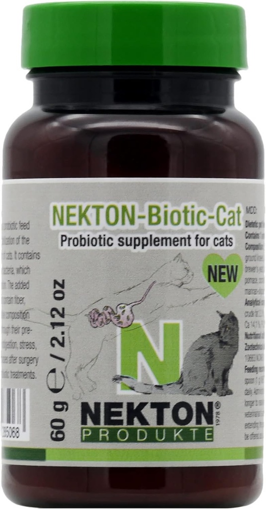Nekton-Biotic-Cat Probiotic Suplemen untuk Kucing 60g / 2.1oz