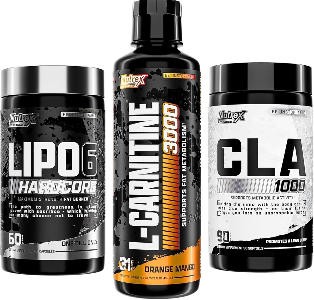 Nutrex Research Liquid Carnitine 3000-Fat Burner and CLA