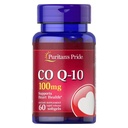 Koenzim Kebanggaan Puritan CoQ10 100mg, Tambahan Dietary untuk Kesehatan Jantung, Tekanan Darah, Oral Gum Kesehatan, dan Dukungan Penuaan Sehat, 60 Hamba, Rapid Lepaskan Softgels