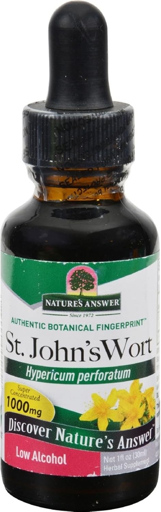 Nature 's Respon St. John' s Cort with Organic Low Alkohol 1 Fluid Ounce 124; Vegan 124; Non-GMO 124; Gluten Free 124; Kosher 124; Made in The USA 144; Single Count