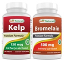Tambahan Kelp 150 Mcg & Bromelain 500 mg