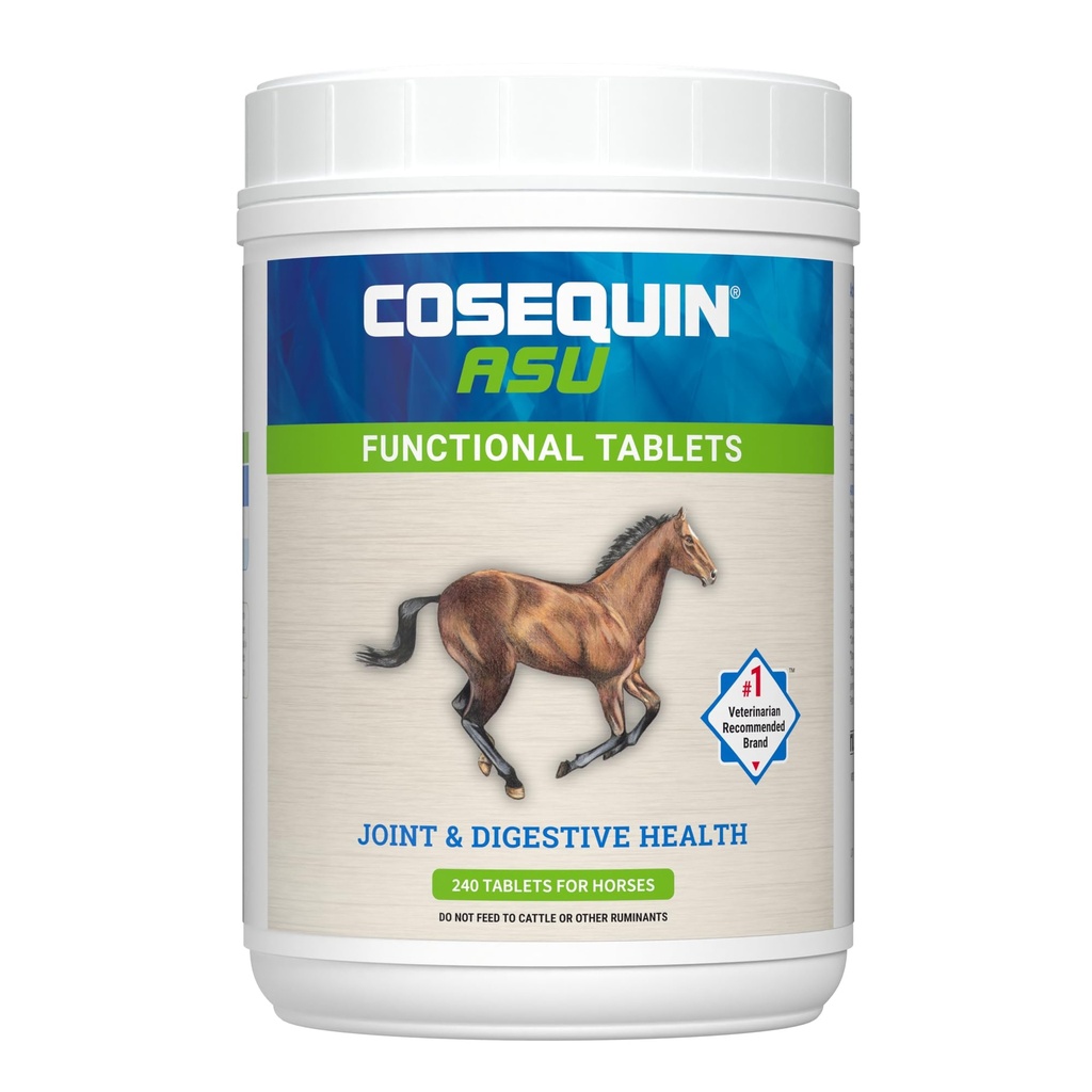 Nutramax Cosetin ASU Bersama dan Digetical Health Functional Tablet untuk Kuda, 240 tablet