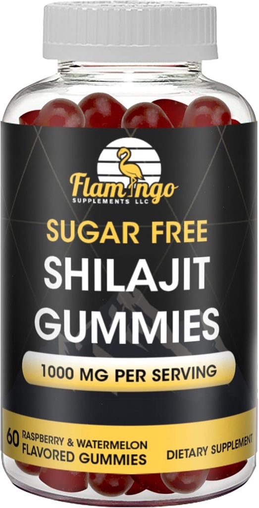 Sugar Free Shilajit Gummies (1000mg Serving)