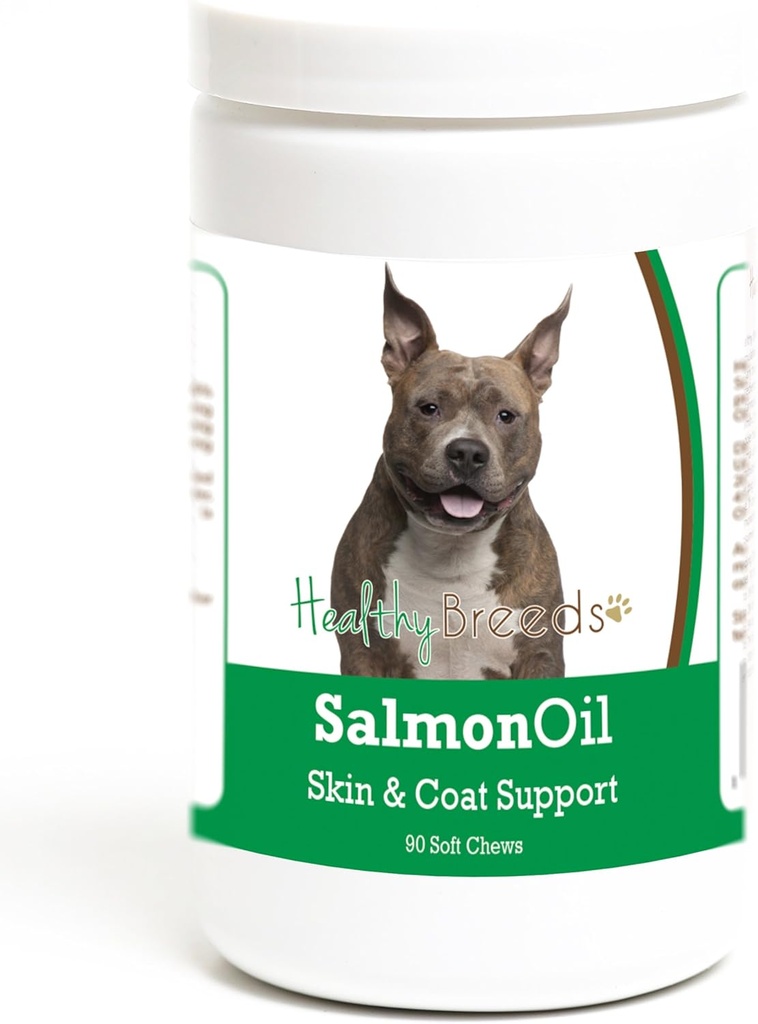 Sehat Breeds American Staffordshire Terrier Salmon Oil Soft Chews 90 Count