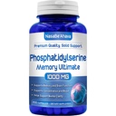 Suplemen Memory for Brain Support Endure 124; Phoshatidyserine Suplement with Memory and Focus Complex with Ginkgo Biloba DMAE Rosemary and Gotola Kola 124; Made and Tested the USA (66 Day Supply)