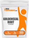 BulkSuplements.com Goldenseal Powder - Herbal Suplemen, Sourced from Goldenseal Root - Vegan & Gluten Free, 1g per Serving, 1kg (2.2 lbs) (Pack of 1)