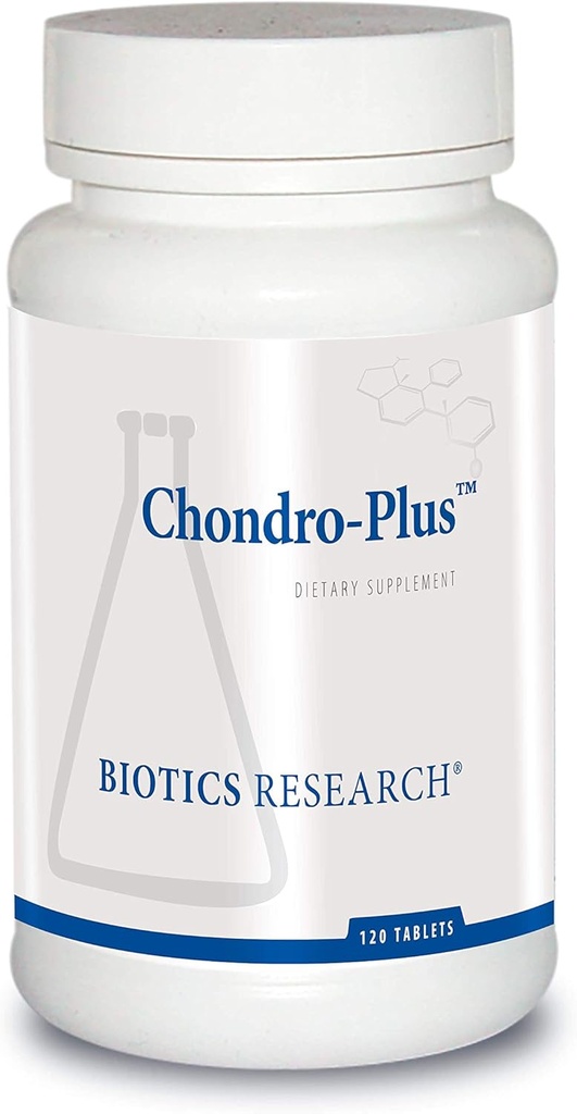 Riset Biotika Chondro Plus ™ - Purified Chondroitin Sulfate, Chondroprotection, Comprehensive Dupport for Connective Tesus, Athletic Dukung 120 Tablet