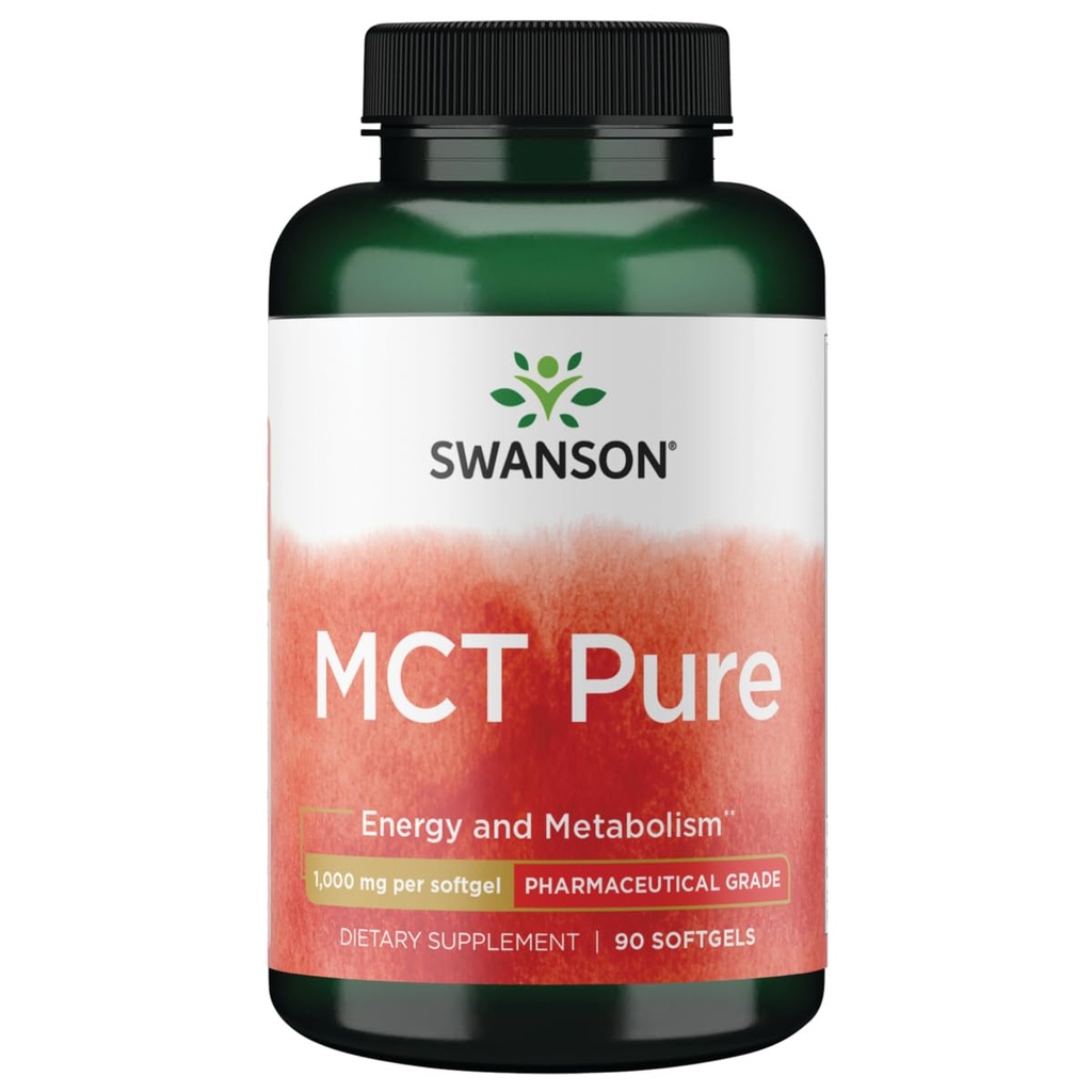 Swanson Farmasi Tingkat Mct 1000 Miligram 90 Sgels