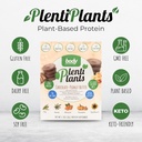 Plottan Nutrection Plants Body Based Protein Powder, Dairy- Free Protein Without Soy atau Articial Ingredials, Alami Flavoric Plant Protein Shake, Chocolate Peanut Butter, 38 g